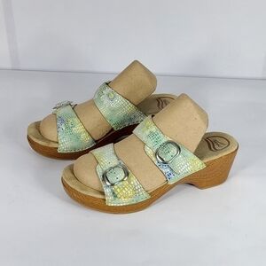 Dansko Sandals Platforms #645 Size EU 40 (US 9.5-10)